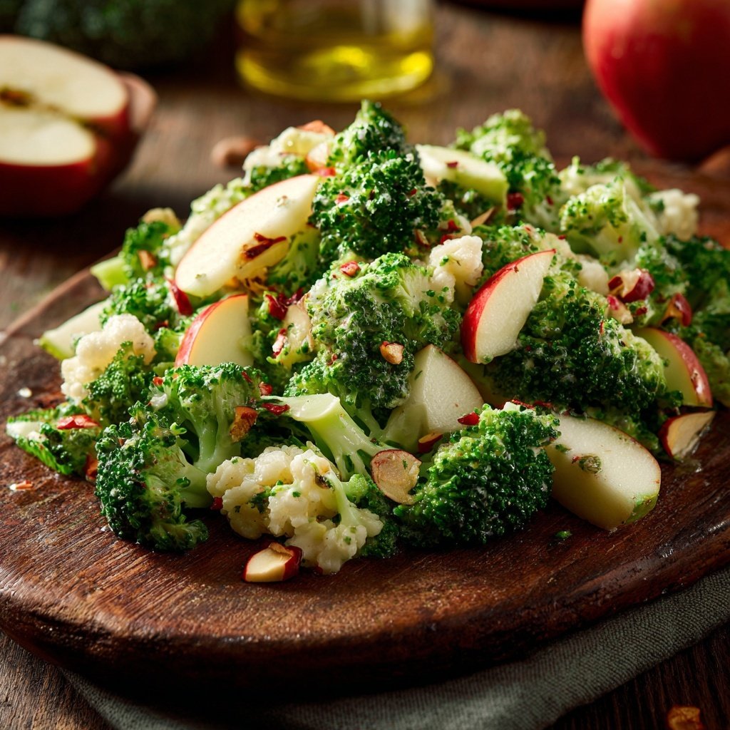 Brokkoli-Apfel-Frisbeesalat