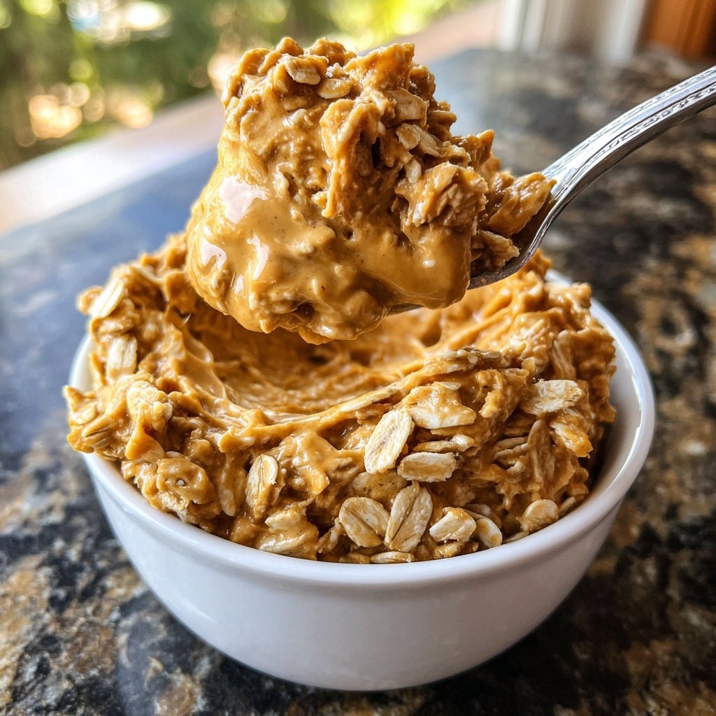 Erdnussbutter Protein Hafer