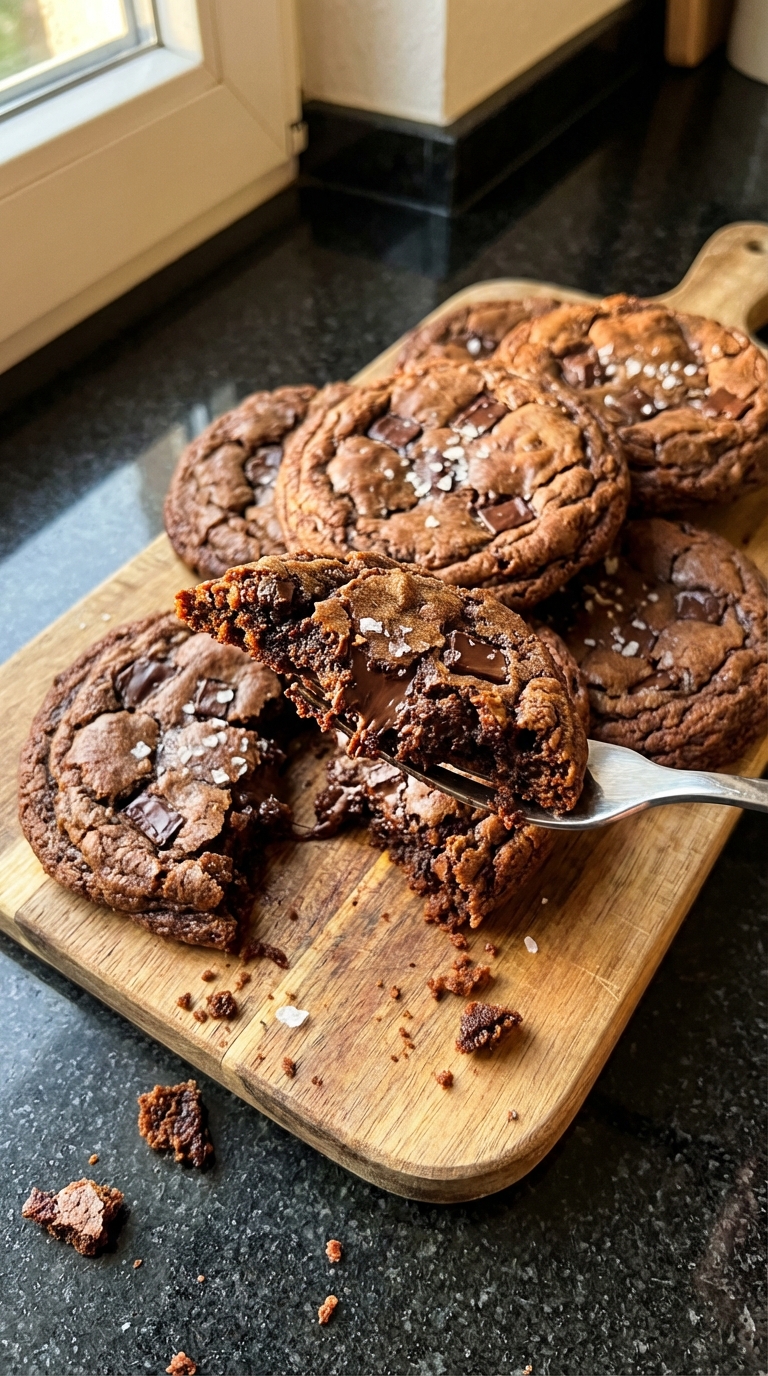 Köstliche Sauerteig Brownie Kekse​