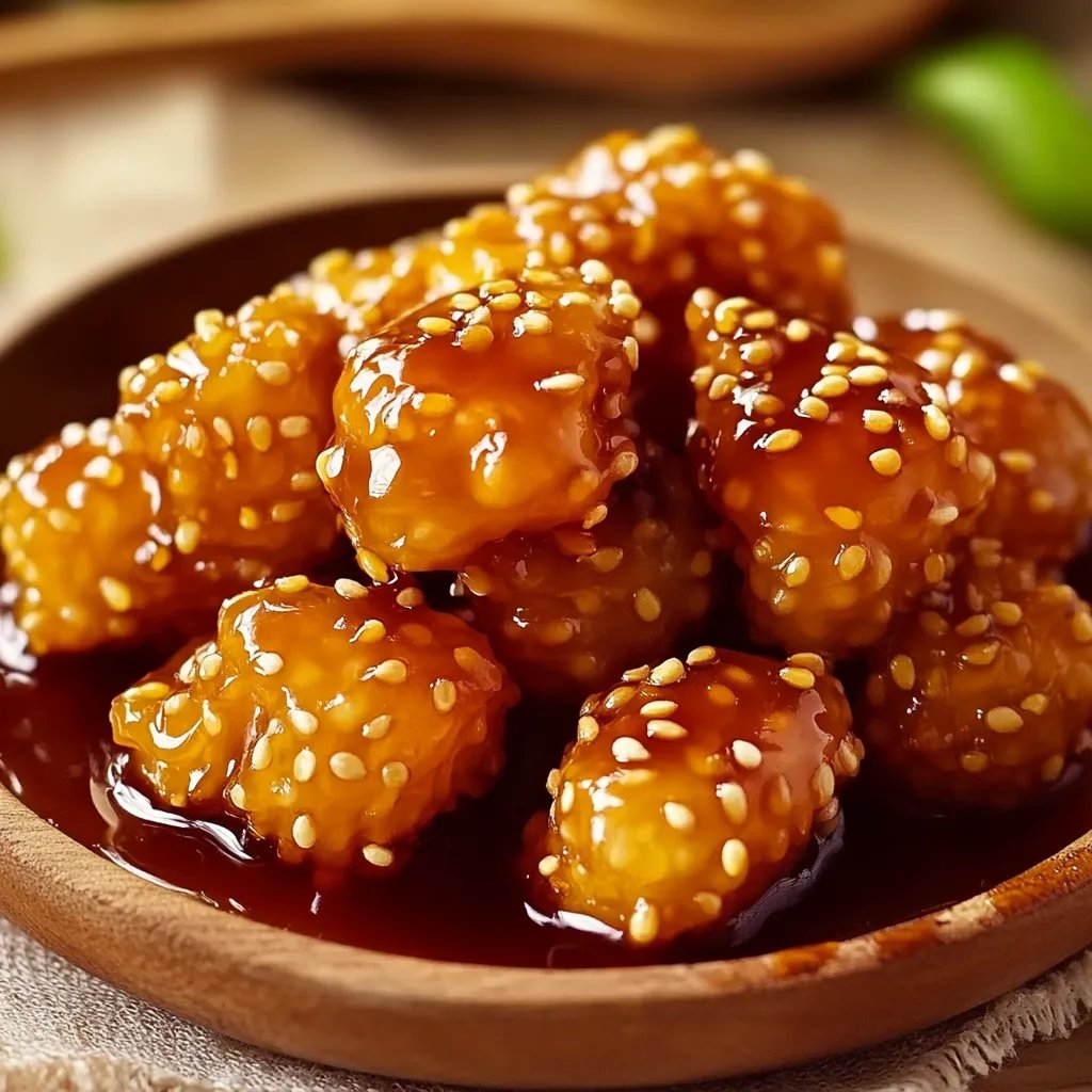 Schnelles Honig-Sesam-Hähnchen