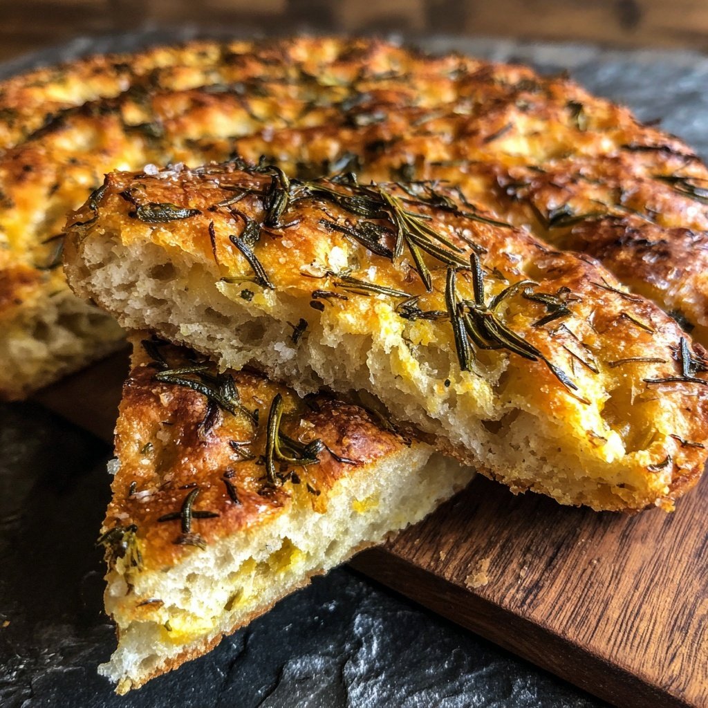 Focaccia Rosmarin Brot