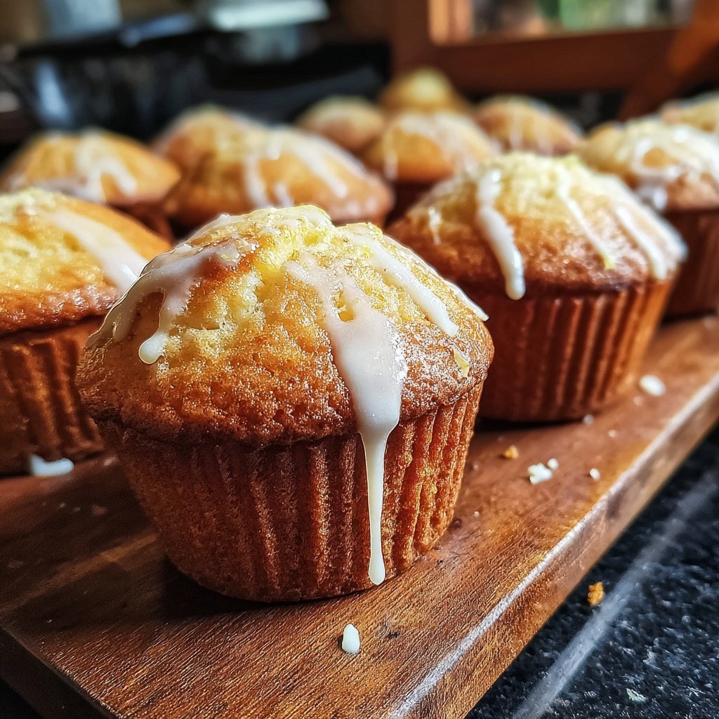 Zitronen-Vanille-Muffins für jede Gelegenheit
