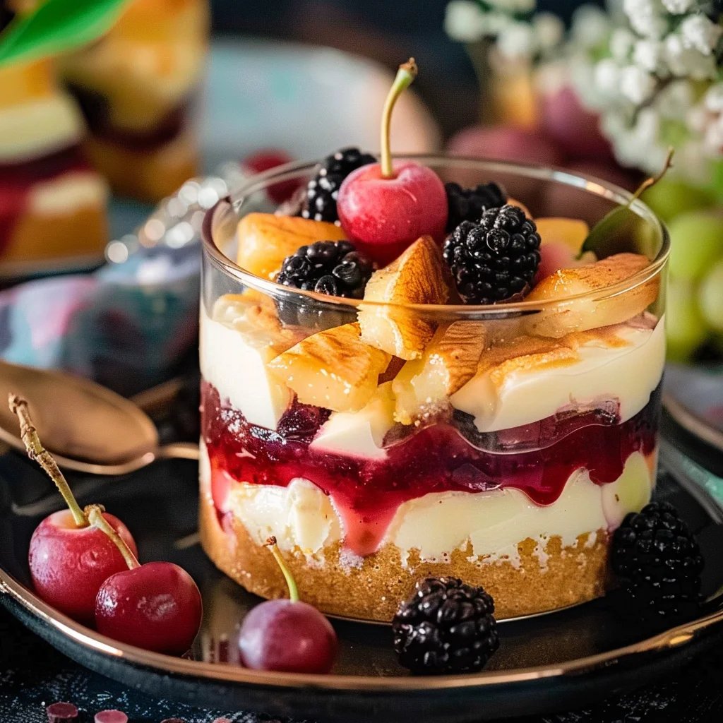 Bratapfel Eierlikör Schichtdessert