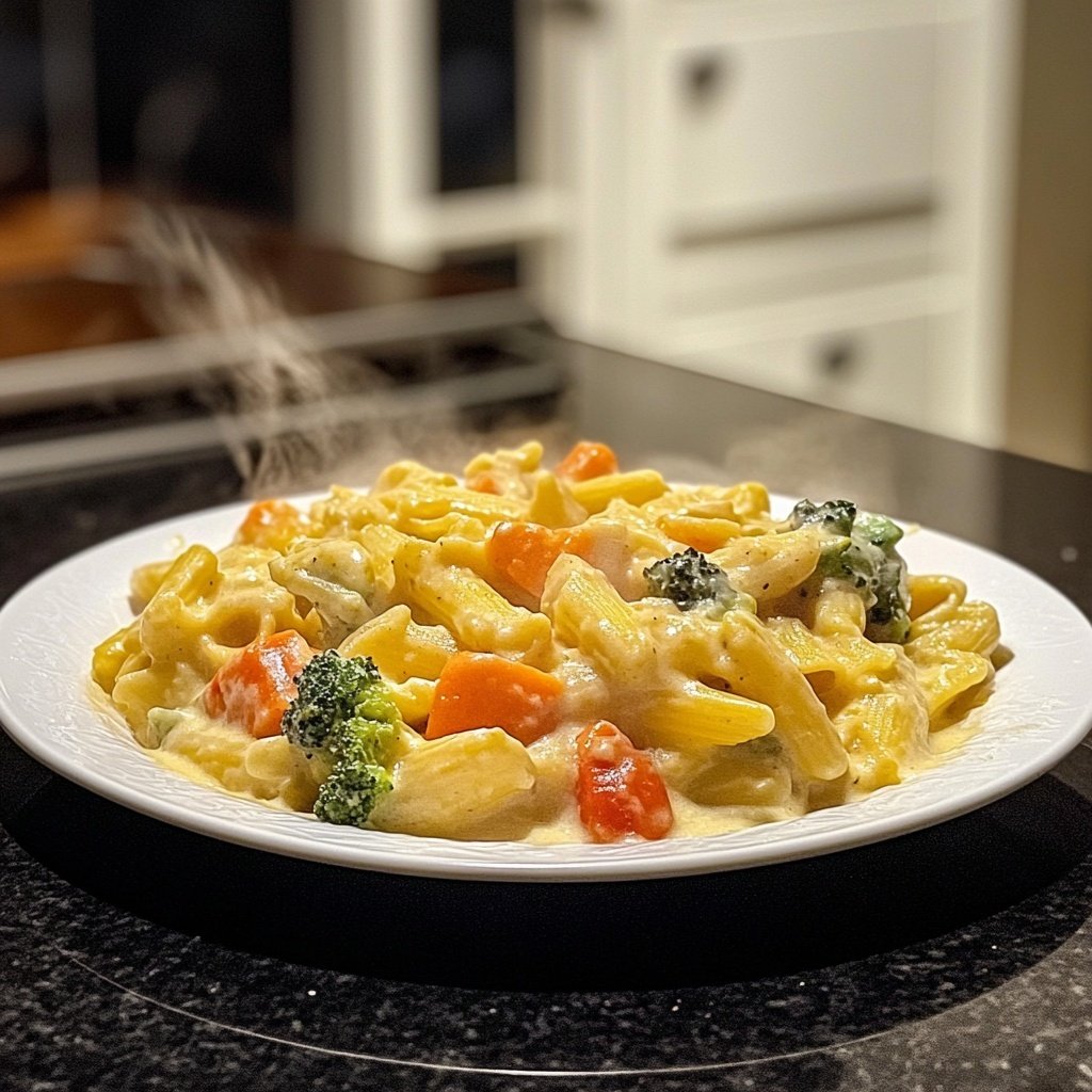 Schnelle-und-Einfache One-Pot-Pasta mit Wintergemüse