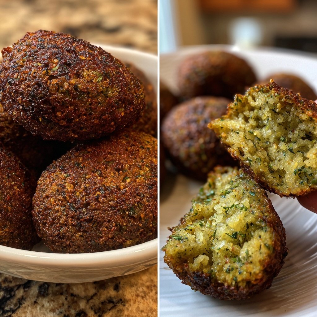 Falafel Bällchen im Airfryer