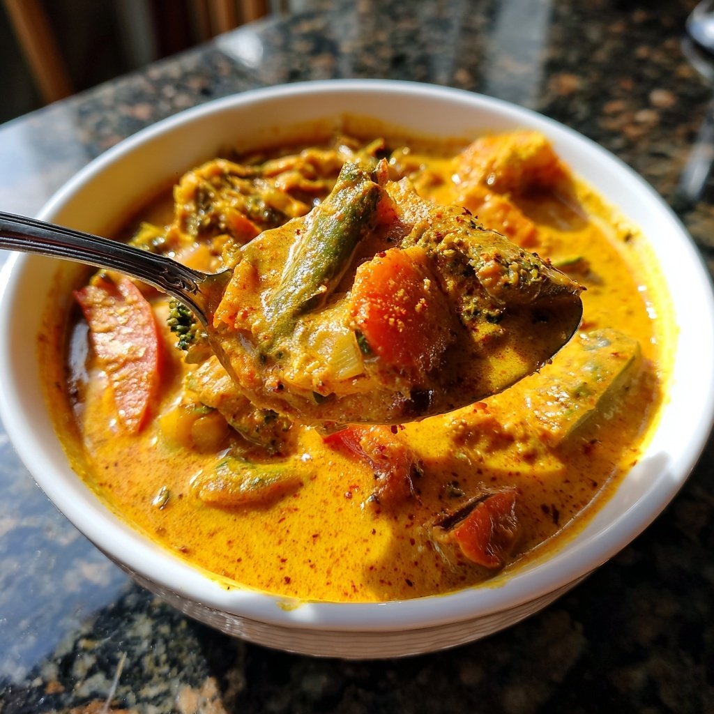 Pikantes Gemüsecurry mit Vanille