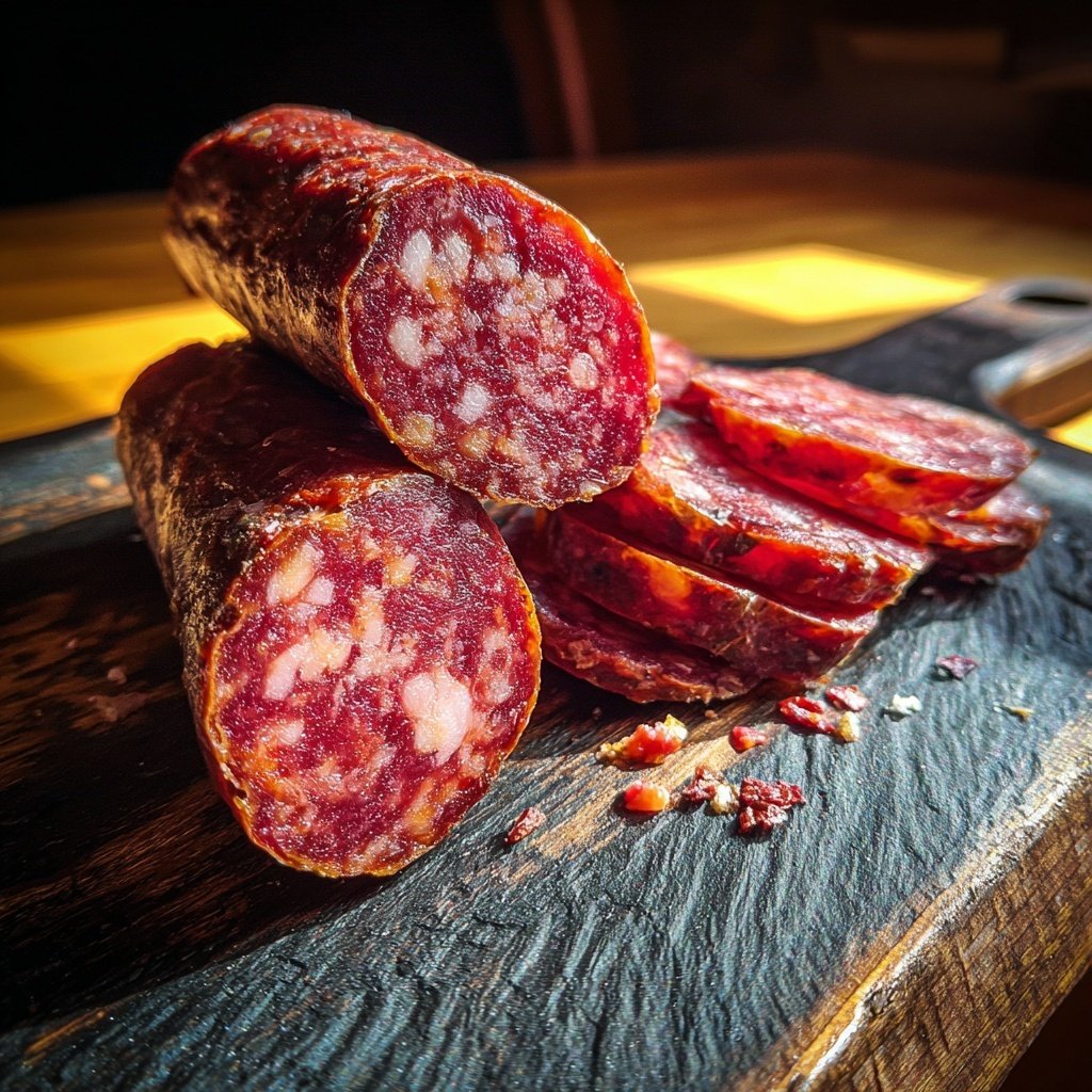 Schwarzäugige Bohnen mit Speck Wurst