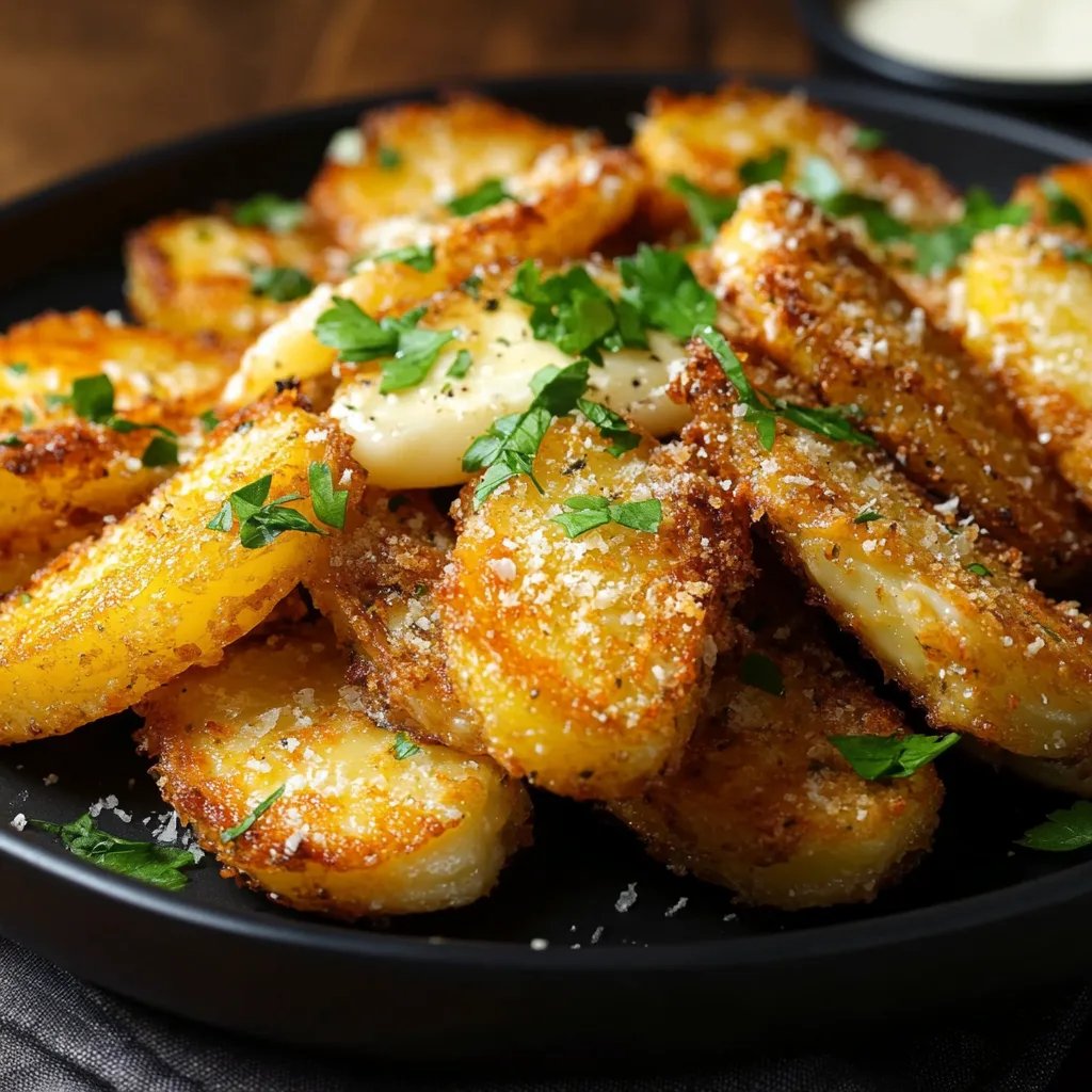 Parmesankartoffeln mit Käse