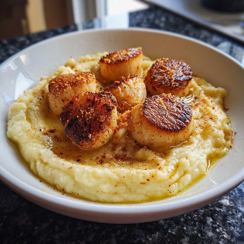 Jakobsmuscheln auf Selleriepüree