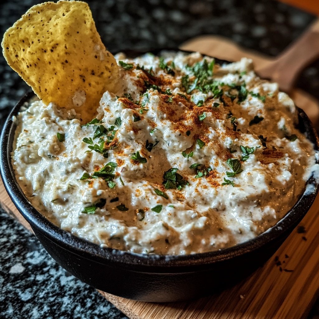 Fünf Minuten Bohnen Dip