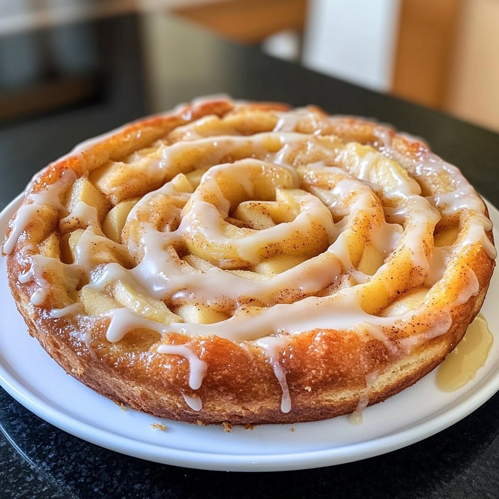 Apfel-Zimt-Schnecken aus Hefeteig