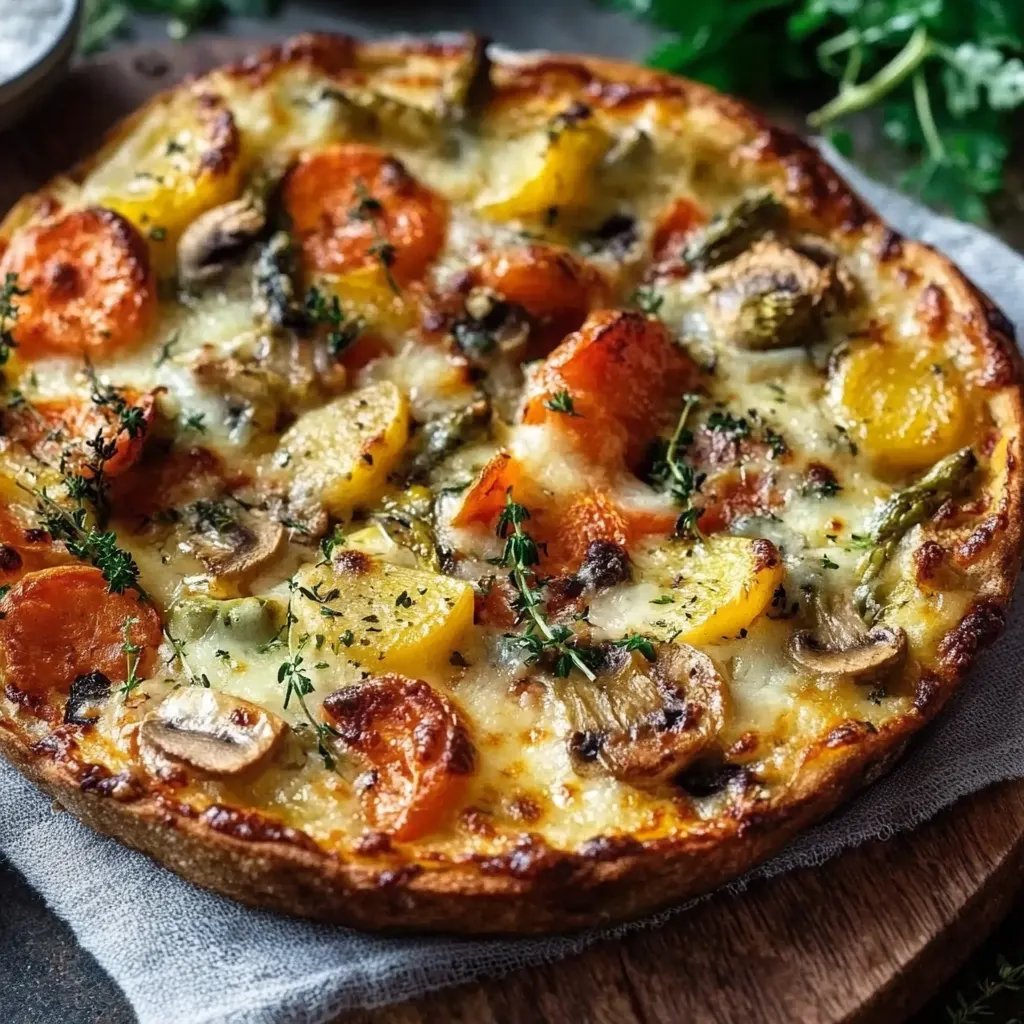 Bunter Gemüse-Hack-Auflauf