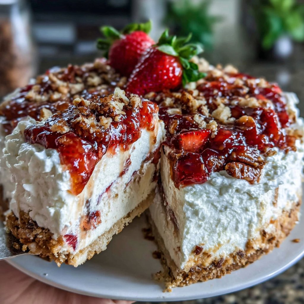 Himmlische Erdbeertorte Kreation