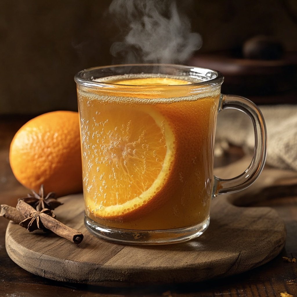Winterlicher Orangen Punsch