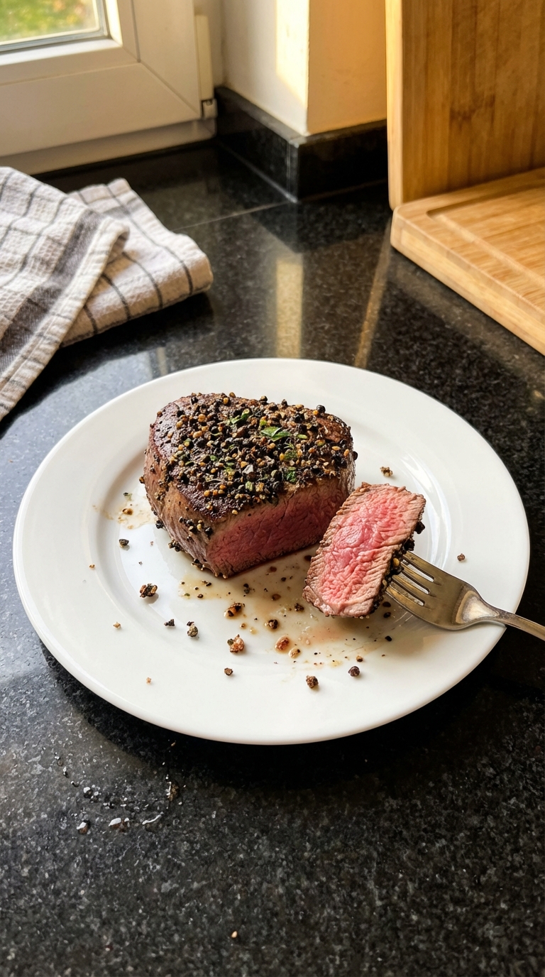 Pfefferkrusten Filet Mignon​